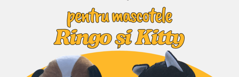 VOLUNTAR – MASCOTĂ RINGO ȘI KITTY